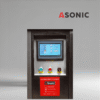 ASONIC IND-2000 Pneumatikus ipari ultrahangos tisztító nagy tartály és pneumatikus emelő nagy teherbírású alkatrészekhez.