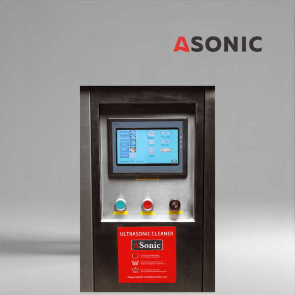 ASONIC IND-2000 Pneumatikus ipari ultrahangos tisztító nagy tartály és pneumatikus emelő nagy teherbírású alkatrészekhez.