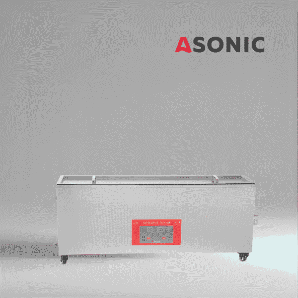 ASONIC ipari 30L ultrahangos tisztítószer fedéllel ASONIC 30L ipari ultrahangos tisztító zárt rozsdamentes fedéllel nagy igénybevételű professzionális tisztításhoz.