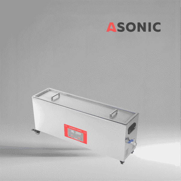 ASONIC-IND-300XL-3 "ASONIC IND-300XL extra nagy ultrahangos tartály, megbízható rendszer műhelyek és gyártóüzemek számára.