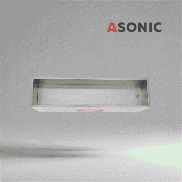 AONIC-IND-300XL-5 ASONIC IND-300XL ipari ultrahangos fürdő robusztus rozsdamentes acélból készült, nagy igénybevételt jelentő gyári alkalmazásokhoz.
