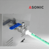 ASONIC-IND-300XL-6 "ASONIC IND-300XL ultrahangos tisztító, extra nagy ipari tartály a közepes és nagy gépalkatrészek precíz tisztításához.