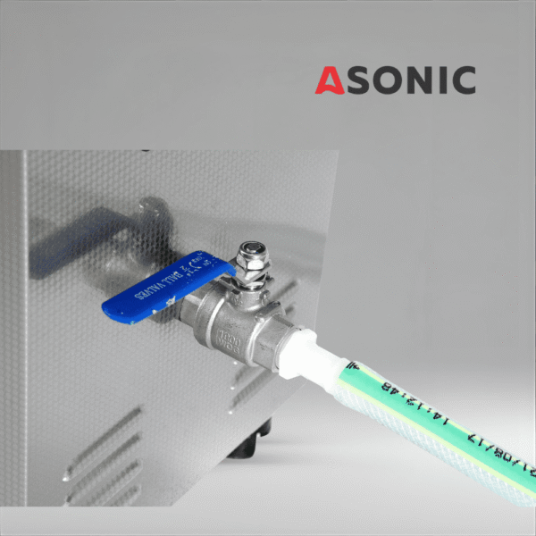 ASONIC-IND-300XL-6 "ASONIC IND-300XL ultrahangos tisztító, extra nagy ipari tartály a közepes és nagy gépalkatrészek precíz tisztításához.