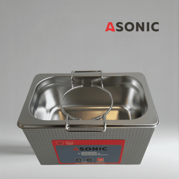 ASONIC BEAKER-PRO ultrahangos tisztító pohár érzékeny alkatrészekhez