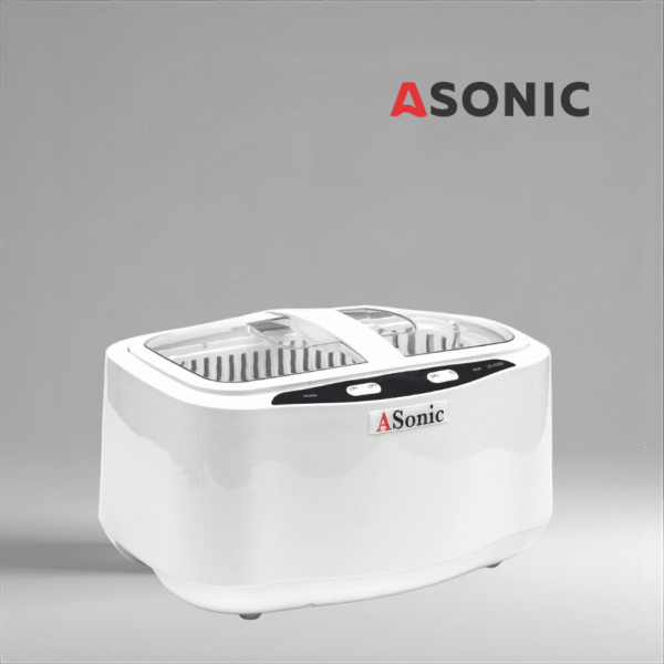 ASONIC HOME-2500 ultrahangos tisztító, nagy kapacitású egység ékszerekhez, szerszámokhoz, szemüvegekhez és háztartási kiegészítőkhöz.