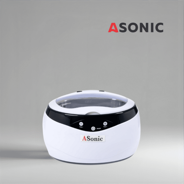 ASONIC HOME-650 ultrahangos tisztító, hordozható rendszer háztartások számára, amelyeknek megbízható kiegészítő tisztításra van szükségük.