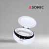 ASONIC HOME-650 ultrahangos tisztító a mindennapi otthoni használatra, kompakt megoldás a kis kiegészítőkhöz.