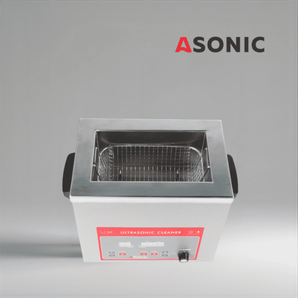 ASONIC IND-40 ultrahangos tisztítógép, megbízható precíziós tisztítást igénylő szakemberek számára.
