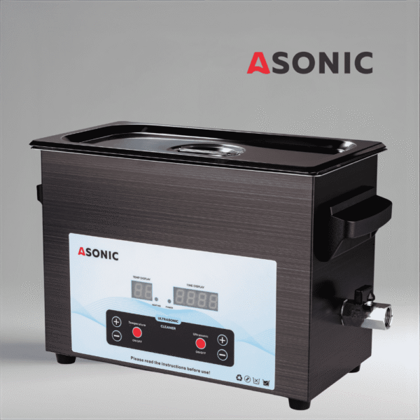 ASONIC MED-50 ultrahangos tisztítógép fűtési rendszerrel professzionális tisztításhoz