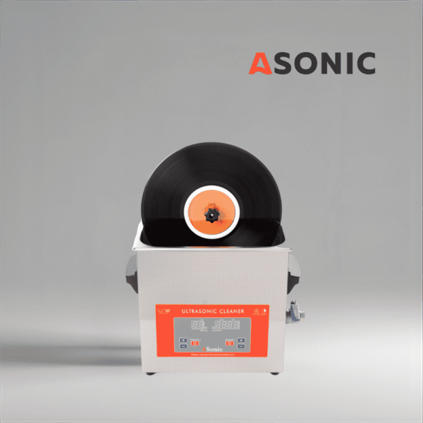 ASONIC Vinyl Cleaner-02 folyadék, maradékmentes tisztító koncentrátum, ultrahangos lemezmosókhoz kifejlesztve.