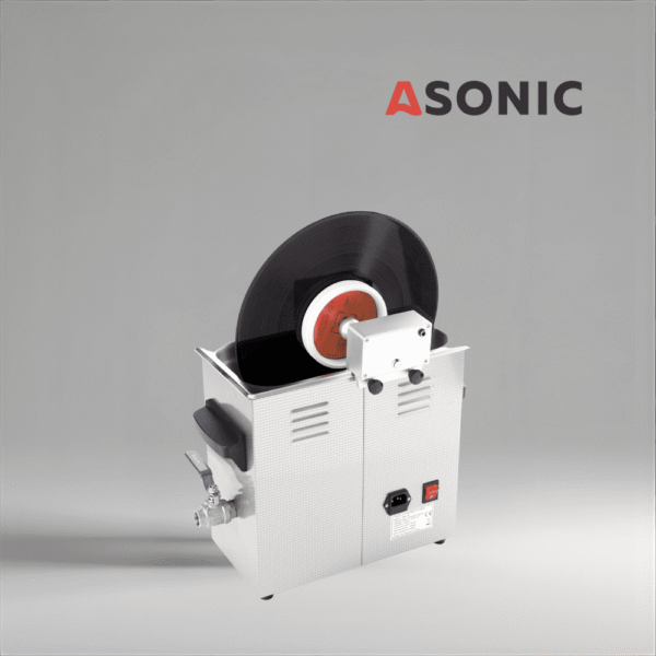ASONIC Vinyl Cleaner-02 ultrahangos tisztítószer, visszaállítja a tisztaságot és eltávolítja a zajokat 2 LP lemezről.