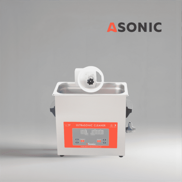 ASONIC Vinyl Cleaner-02 lemeztisztító folyadék, kis bakelitgyűjteményekhez és mindennapi ultrahangos használatra tervezve.