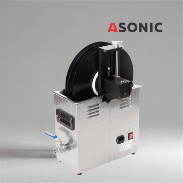 ASONIC Vinyl Cleaner-05 folyadék, környezetbarát ultrahangos tisztító koncentrátum bakelitlemezek és gyűjtők számára.