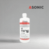 ASONIC AS-BIOX-1 ultrahangos, biológiailag lebomló tisztítószer, 1 literes környezetbarát megoldás a biztonságos és hatékony tisztítási feladatokhoz.